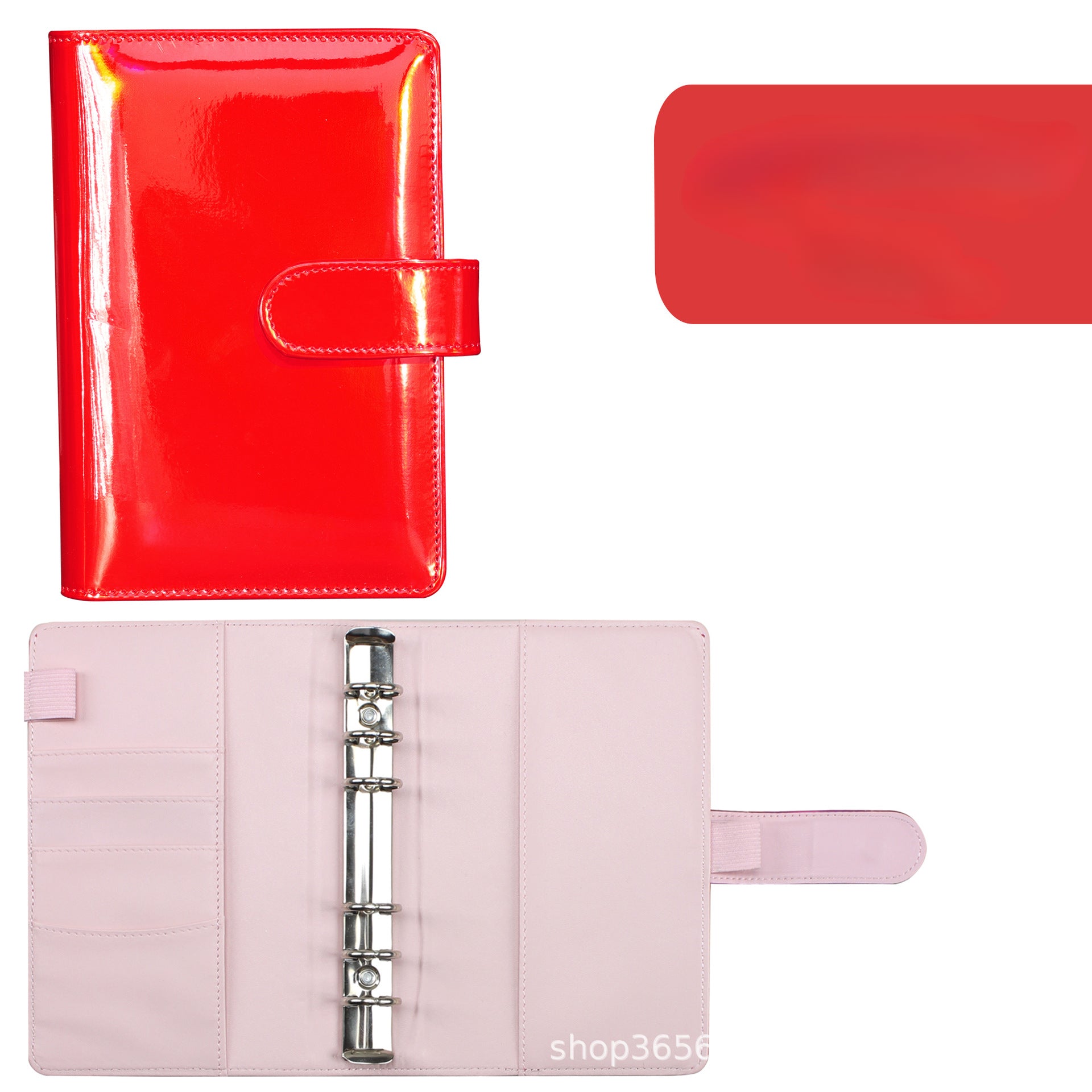 Wholesale A6 Macaron PU Binder Hand Book Notebook